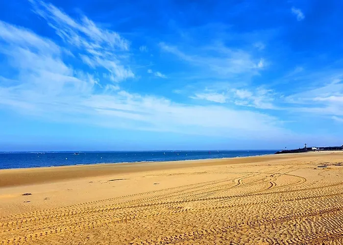 Centre : T2 Avec Loggia, Parking Securise Et Proche - Fr-1-420-61 * Аркашон